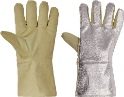 Арамидные перчатки с алюминиевым покрытием