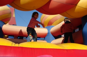 Детские игровые комплексы из ПВХ ткани