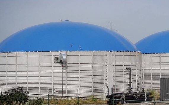 ПВХ ткани для резервуаров для биогаза