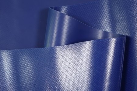 ПВХ ткань 18 PVC 650 матовая, 650 гр/м2 (53 п/м х 250 см, темно-синий 5013)