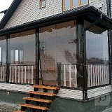 Прозрачная ПВХ пленка для окон - мягкое стекло прозрачная пвх пленка для окон - мягкое стекло