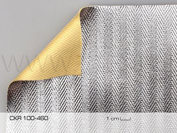 CKR-100-460 Параарамидная алюминизированная ткань, Китай