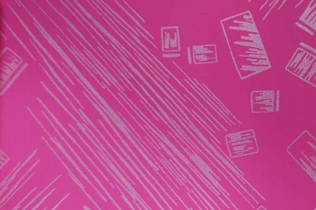 201 с принтом (50 п/м х 150 см, розовый 8227, принт дождь U 135)