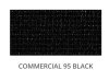 Commercial 95 Архитектурная тентовая ткань HDPE, 340 г/м2 (40 п/м х 300 см, Black 7911)