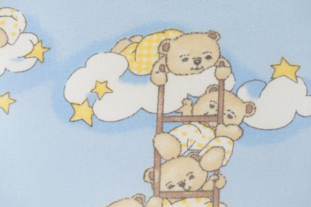 Rupic Mila PU 150 HYG (50 п/м х 140 см, мишки на голубом фоне 0000/S301-212768/06)