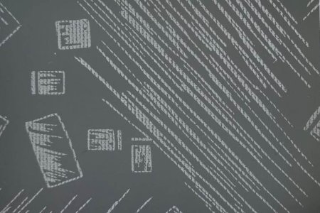 182 с принтом (50 п/м х 150 см, Серый 1575, принт дождь U 135)