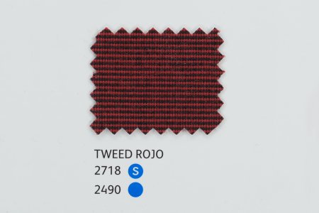 tweed-rojo