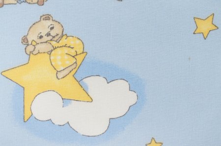 Rupic Mila PU 150 HYG (50 п/м х 140 см, мишки на голубом фоне 0000/S301-212768/06)