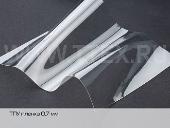 ТПУ пленка прозрачная 0,7 мм, Китай арт. 40-TPU-700T