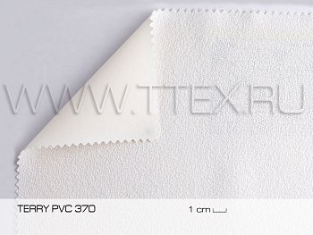 Terry 370 PVC Ткань мулетон хлопок непромокаемая, Турция