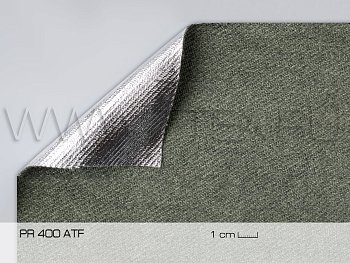 PR 400 ATF Термостойкая ткань преокс/параарамид с алюмин. покр., 490г 