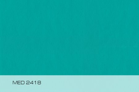 MED180 Мембранная медицинская ткань с ПУ покрытием, вес 180 гр/м2 (100 п/м х 220 см, зеленый 2418)