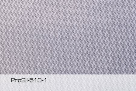 ProSil-510-1 Стеклоткань с односторонним покрытием силикон 510 гр/м2 (50 п/м х 155 см, серый силикон)